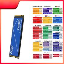 Cusu SSD 512GB 1TB 2TB NVMe M2 PCIe3.0 M.2 2280 Disco rígido de estado sólido para laptop desktop
