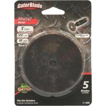 Cut Off Blade Ali Industries 9425 Gator 3" Metal, pacote com 5 Cut Off Blade Ali Industries 9425 Gator 3" Metal, pacote com 5