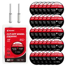 Cut Off Wheels EZARC 1,5 x 1/8 reforçado com fibra de vidro, pacote com 32 Cut Off Wheels EZARC 1,5 x 1/8 reforçado com fibra de vidro, pacote com 32