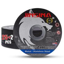 Cut Off Wheels JINSINA 27 PCS para metal e aço inoxidável Cut Off Wheels JINSINA 27 PCS para metal e aço inoxidável