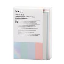 Cutaway Cards Cricut Pastel Sampler R10 com adesivo (18 ct) Cutaway Cards Cricut Pastel Sampler R10 com adesivo (18 ct)