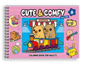 Cute & Comfy Super Extra- Edição 08 - Livro de Colorir Adulto Cute & Comfy Super Extra- Edição 08 - Livro de Colorir Adulto
