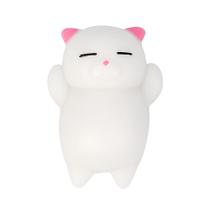 Cute Mochi Cat Squeeze Healing Fun Kids Kawaii Toy Stress Reliever Decor