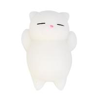 Cute Mochi Squishy Cat Squeeze Healing Fun Kids Kawaii Toy Stress Reliever Decor