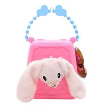 Cute PETS Pelucia Coelho com Bolsa Rosa SHINY TOYS 1219 Cute PETS Pelucia Coelho com Bolsa Rosa SHINY TOYS 1219