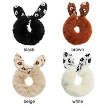Cute Rubber Band Elastic Fluffy Ponytail Holder Hair Tie La Cute Rubber Band Elastic Fluffy Ponytail Holder Hair Tie La