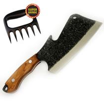 Cutelo Artesanal Churrasco Angus Full Tang Abridor Garrafa Premium Inox Madeira Ponta Fina Presente Pai Amigo Natal Cutelo Artesanal Churrasco Angus Full Tang Abridor Garrafa Premium Inox Madeira Ponta Fina Presente Pai Amigo Natal