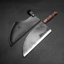 Cutelo Chef SG 10” em Aço Carbono - Cabo de Madeira Nobre Cutelo Chef SG 10” em Aço Carbono - Cabo de Madeira Nobre