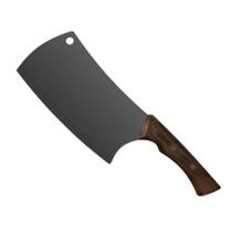 Cutelo Churrasco 7 Polegadas em Aço Inox Faca Pra Carne