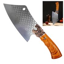 Cutelo Cortes Duráveis com Lâmina de Aço Inoxidável de 19,5cm e Cabo Reforçado SLKAF118 Cutelo Cortes Duráveis com Lâmina de Aço Inoxidável de 19,5cm e Cabo Reforçado SLKAF118