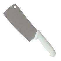 Cutelo faca açougueiro em aço inox 7" 17cm com cabo plástico