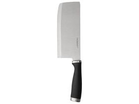 Cutelo Faca Machadinha Profissional Aço Inox Couper 6 Pol Com Cabo Preto