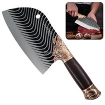 Cutelo Ferramenta Resistente de 31,5cm para Cortes Pesados e Precisos em Alimentos SLKAF116