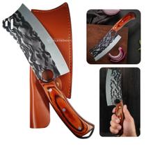 Cutelo Forjado Rustico P/ Churrasco Pesca Desossar Carne, Corta Osso TB092149 TB092150 TB092052