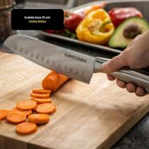 Cutelo Inox 31 Cm - Linha Shine