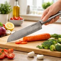 Cutelo Inox Faca Açougueiro Desossar Carne Churrasco Afiada Cortador Osso Frango Talheres Cutelo Inox Faca Açougueiro Desossar Carne Churrasco Afiada Cortador Osso Frango Talheres