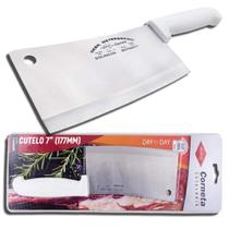 Cutelo Machadinha Açougueiro Profissional Aço Inox 7 Corneta Cutelo Machadinha Açougueiro Profissional Aço Inox 7 Corneta