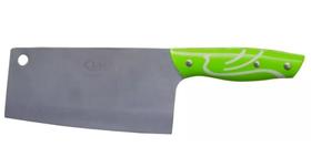 Cutelo Machadinha Açougueiro Profissional Aço Inox 7Pol