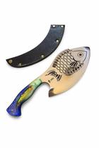 Cutelo Pescaria Artesanal Churrasco 8 Pol Inox Colecionador
