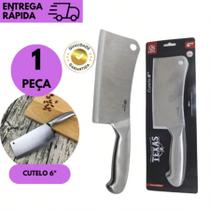 Cutelo Profissional 6" Linha Texas Ideal para Cortes Pesados Resistente e Afiado de Alta Qualidade Cutelo Profissional 6" Linha Texas Ideal para Cortes Pesados Resistente e Afiado de Alta Qualidade