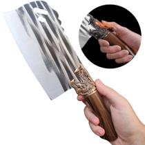 Cutelo Profissional Luxo Artesanal Afiado Chef Cozinha Churrasco SLKAF105 Cutelo Profissional Luxo Artesanal Afiado Chef Cozinha Churrasco SLKAF105