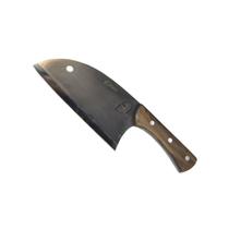 Cutelo Sérvio Brut Forj Cabo Madeira com Bainha 8"