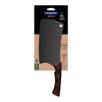 Cutelo Tramontina Churrasco Black Inox Cabo Madeira 7''
