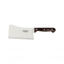 Cutelo Tramontina Em Inox Polywood 6 Com Cabo Castanho