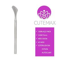 CUTEMAX - Bisturi Calosidade Plantar Profissional Podologia Manicure em Aço Inox - 222 / 34