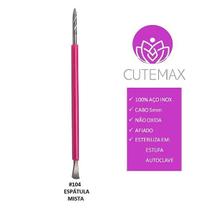 Cutemax Silicone Unitários Palito Unha Bastão Desencravador Espátula De Inox Manicure