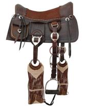 Cutiano Pantaneiro Arreio Campeiro Completo Para Cavalo Passeio Trabalho