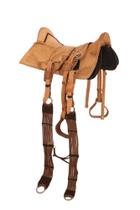 Cutiano Sem Cabeça Arreio Pantaneiro Completo Luxo Amarelo