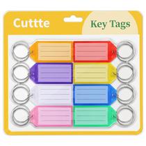 Cuttte Kit com 16 Etiquetas Plásticas para Chaves com 8 Cores Cuttte Kit com 16 Etiquetas Plásticas para Chaves com 8 Cores