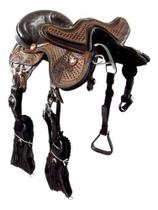 Cutuco Muares 3 Argolas De Cabeça Profissional Completo Inox Marrom Escuro