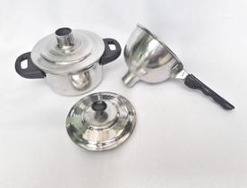 Cuzcuzeira Paulista Aluminio Polido