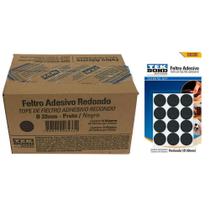 Cx 288 Feltro Protetor Adesivo Pé Sofá Cadeira Mesa Tekbond