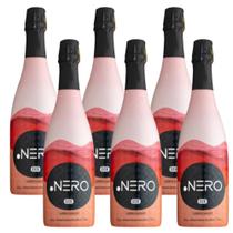 Cx 6 Espumante Ice Demi Sec Rose Ponto Nero 750 ml