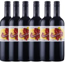 Cx 6 Vinho Licoroso Rosado Original Precioso 750 ml