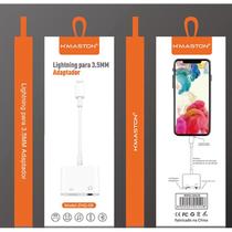 CX ADAPTADOR CARGA IPHONE+3.5 CABO ÁUDIO MACHO P/3.5mm+iphone FÊMEA CX ADAPTADOR CARGA IPHONE+3.5 CABO ÁUDIO MACHO P/3.5mm+iphone FÊMEA
