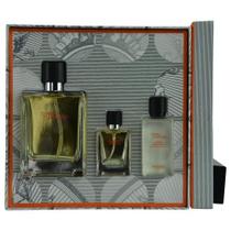 Cx De Presente Masculino Terre D'Hermes Hermes Eau De Toilette Spray 100 Ml + Loção Pós Barba 40 Ml + Eau De Toilette Spray 12 Ml