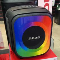 Cx. de Som Aiwa PartyBox AWS-PB-07 100W RMS, Bluetooth 5.3, IPX4, RGB, 8h de Bat. e Ent. para Mic. Cx. de Som Aiwa PartyBox AWS-PB-07 100W RMS, Bluetooth 5.3, IPX4, RGB, 8h de Bat. e Ent. para Mic.