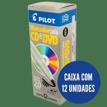CX Marcador para CD e DVD 2.0 preto 12 un Pilot