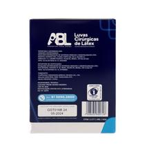 Cx master luva cirúrgica estéril com pó abl premium 200 pares tam: 6,5