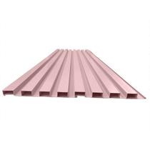 CX Painel Ripado PVC Rosa 1,00x0,15 7UN + 2 BR Cantoneira 1,05