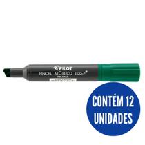 CX Pincel atômico recarregável verde 1100-P c/12 Pilot CX Pincel atômico recarregável verde 1100-P c/12 Pilot