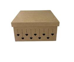 Cx sapato 15x15x10 coração