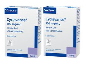 Cyclavance 100mg/ml 15ml - Virbac - 2 Unidades