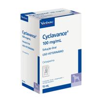 Cyclavance 100mg/ml 15ml Virbac Dermatite Atópica Em Cães Cyclavance 100mg/ml 15ml Virbac Dermatite Atópica Em Cães