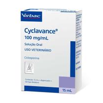 Cyclavance 100mg para Cães Virbac 15 ml