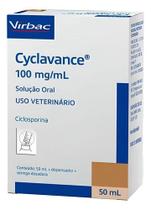 Cyclavance 50ml 100 Mg/ml Para Cães Cão Cachorro Dermatite